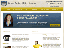 Tablet Screenshot of divorcelawyerofbroward.com